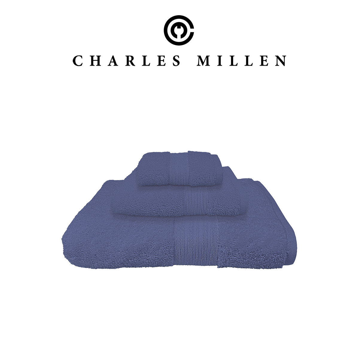 ( 3pc Face, Hand, Bath Towel set ) Christmas Towel Gift Set - Charles Millen Velmont Egyptian Cotton Bath Towel Set