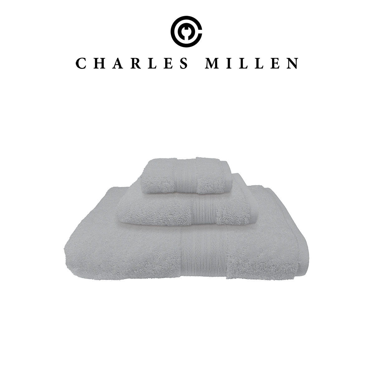 ( 3pc Face, Hand, Bath Towel set ) Christmas Towel Gift Set - Charles Millen Velmont Egyptian Cotton Bath Towel Set