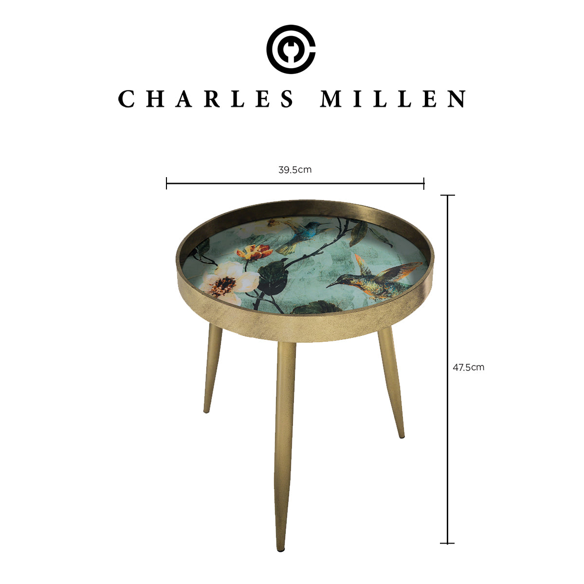 Avielle Round Accent Table - (VOILÀ series)