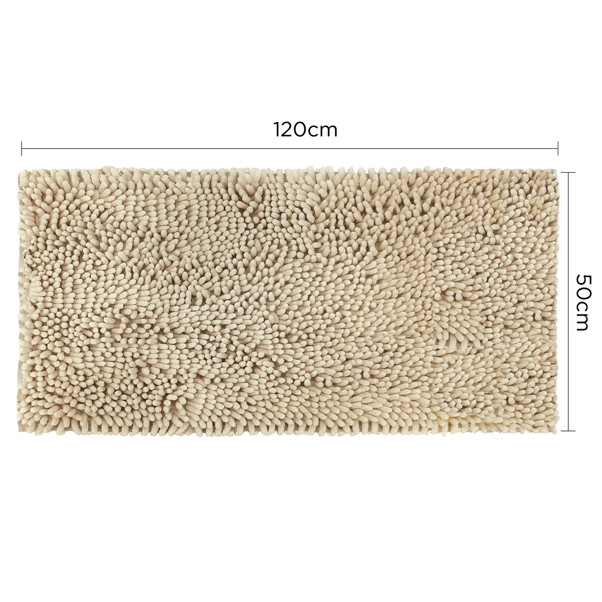 Charles Millen MACIO Ultra Soft - Absorbent Microfibre Antislip Backing Bath Mat