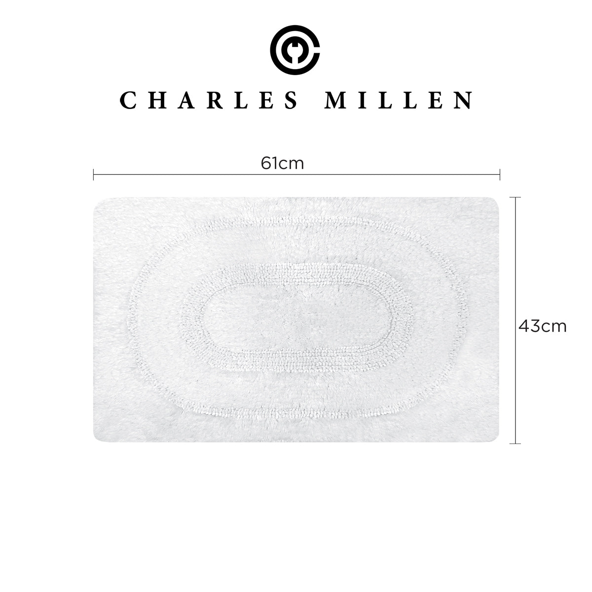 MIE - Super Soft Cotton Tufted Reversible Mat