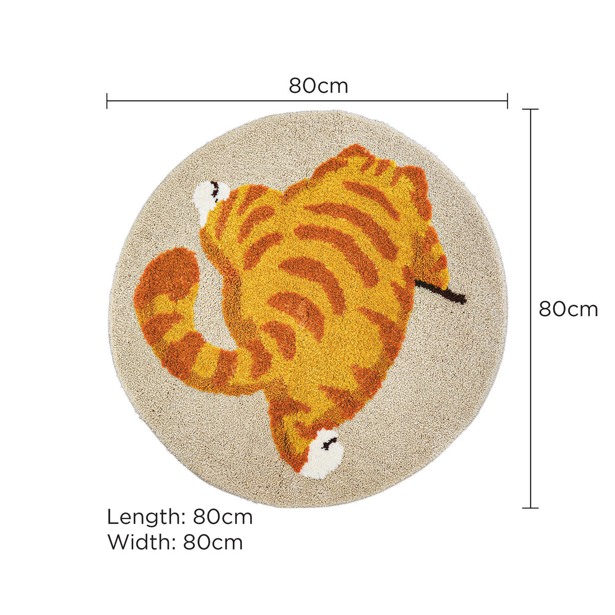 The Gang by CHARLES MILLEN Signature Collection 100% Microfibre Anti-slip Mat – TAPESTRY