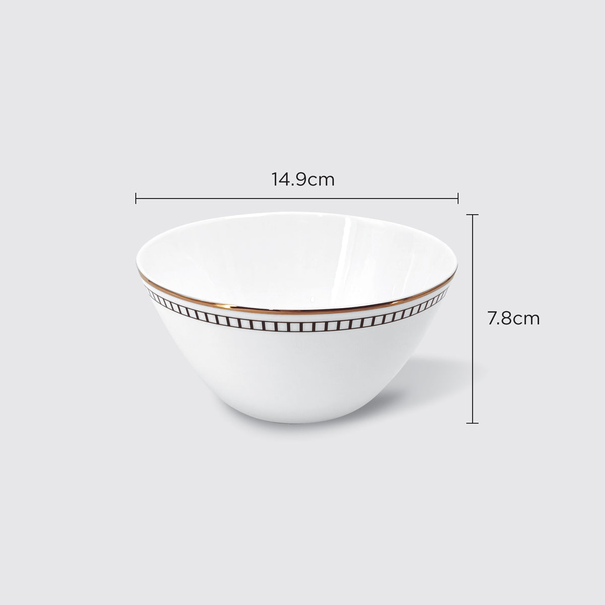 Charles Millen RITZ-07 - 5.8" Soup Bowl (VOGUE series )