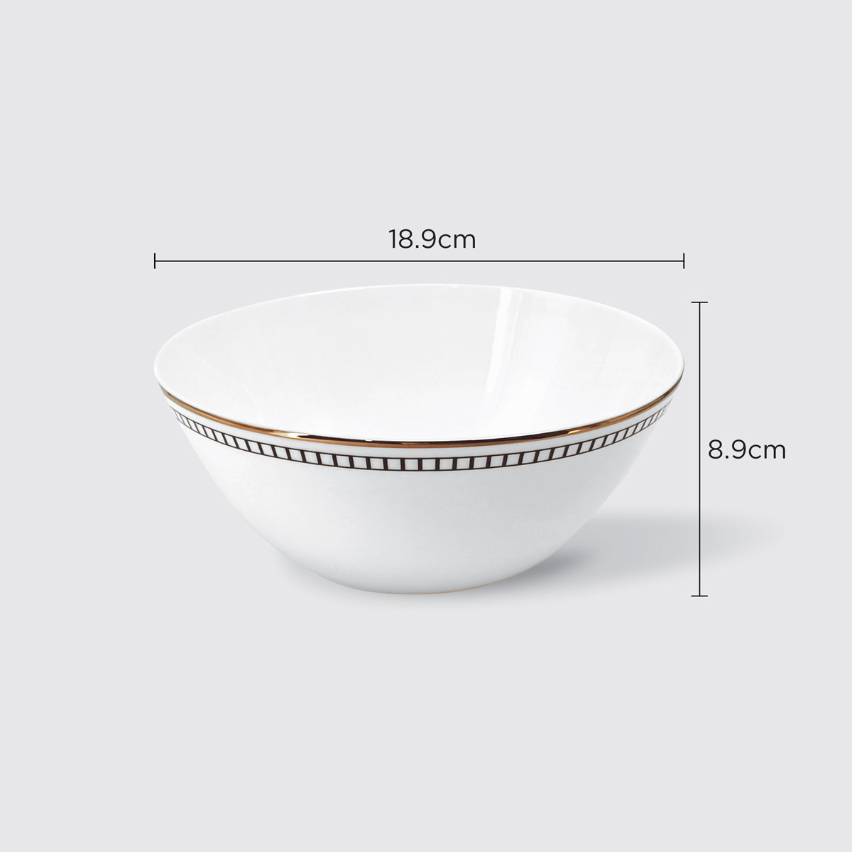 Charles Millen RITZ-08 - 7.4" Noodle Bowl (VOGUE series )