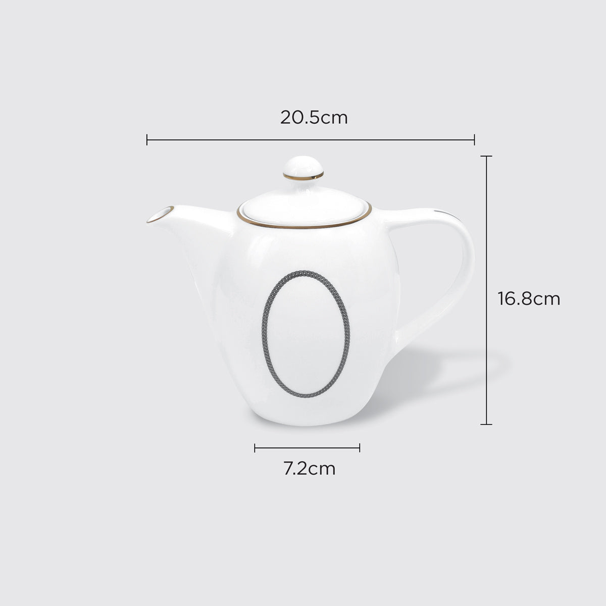 Charles Millen RITZ 6 Pax Tea Set - 9pcs Set (Vogue Series )