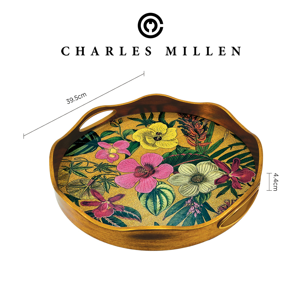 Vassa Round Serving Tray - (VOILÀ series)