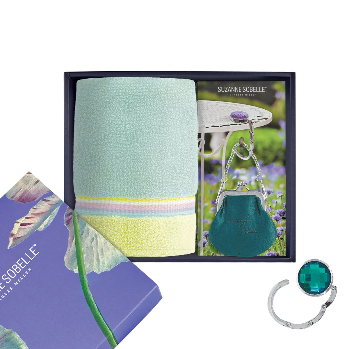 LUCIA Gift Set (Hand Towel with Handbag Holder)