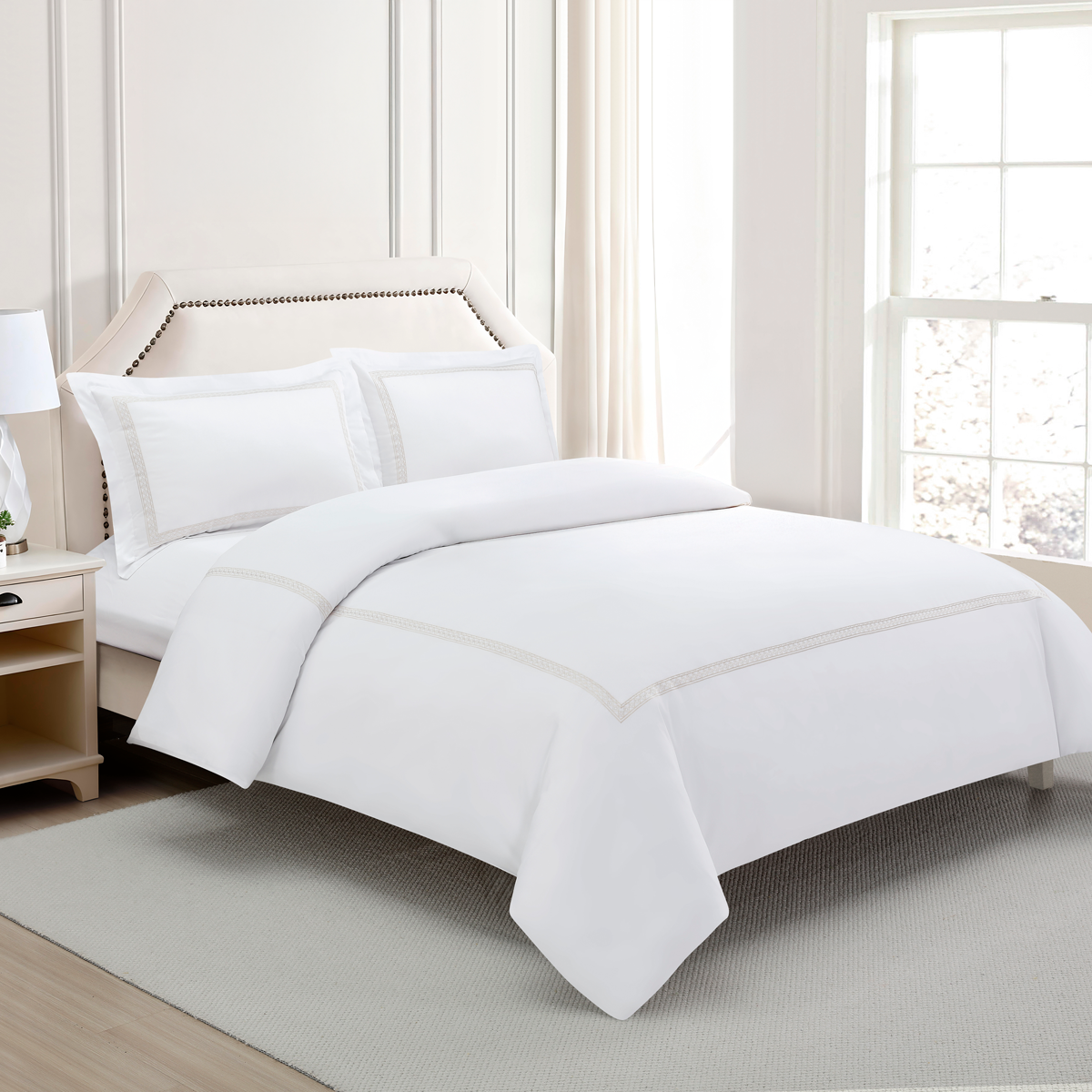CHARLES MILLEN Signature Vogue Collection 100% Pima Cotton Bed Linen – MONDRAE