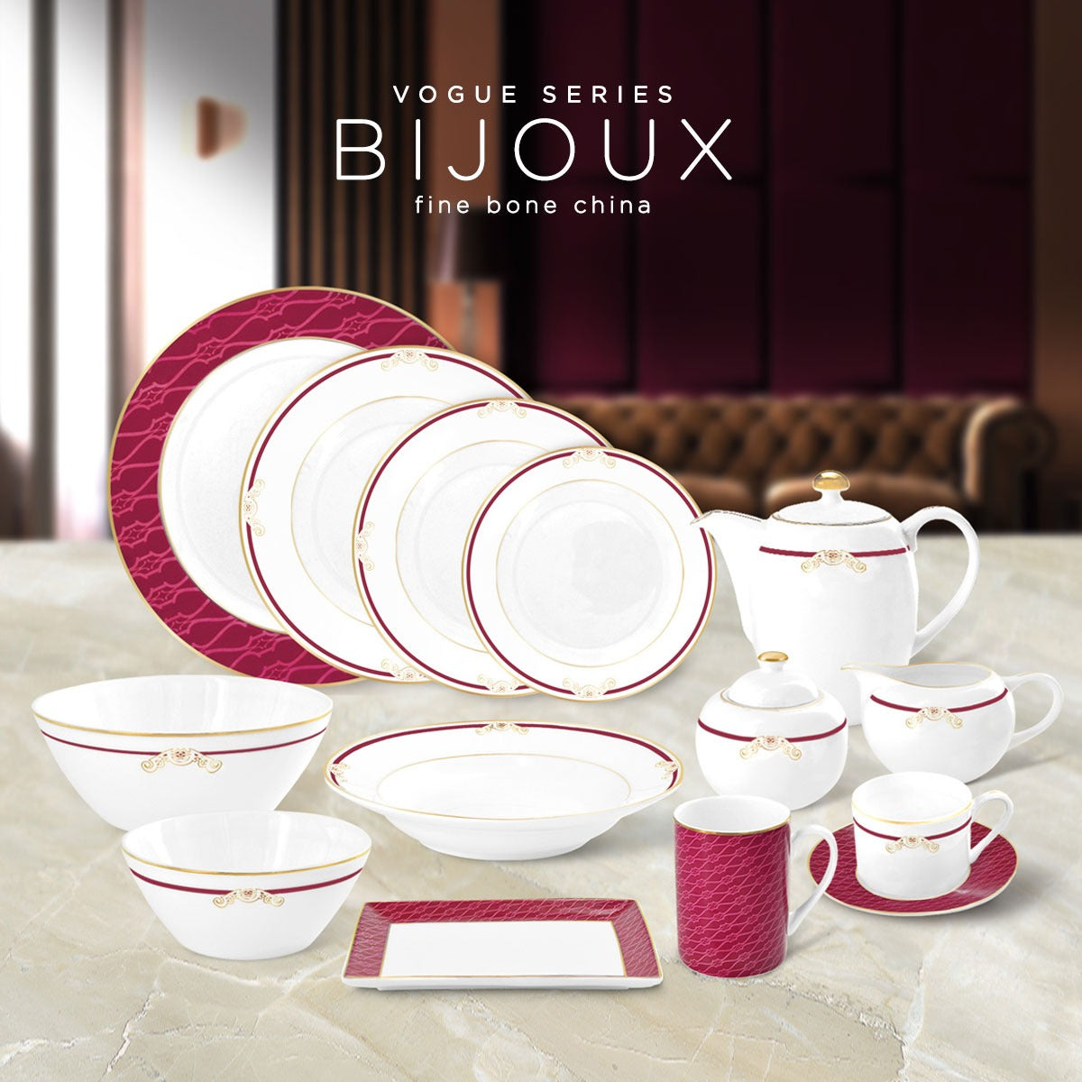 BIJOUX - 10.5" Dinner Plate