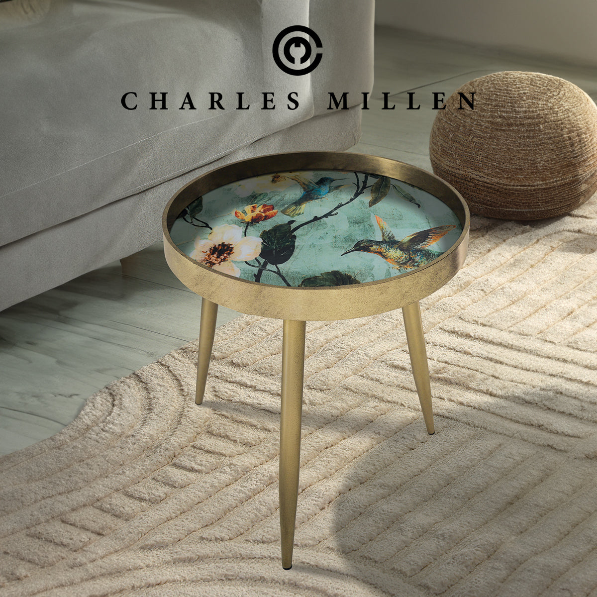 Avielle Round Accent Table  - (VOILÀ series)