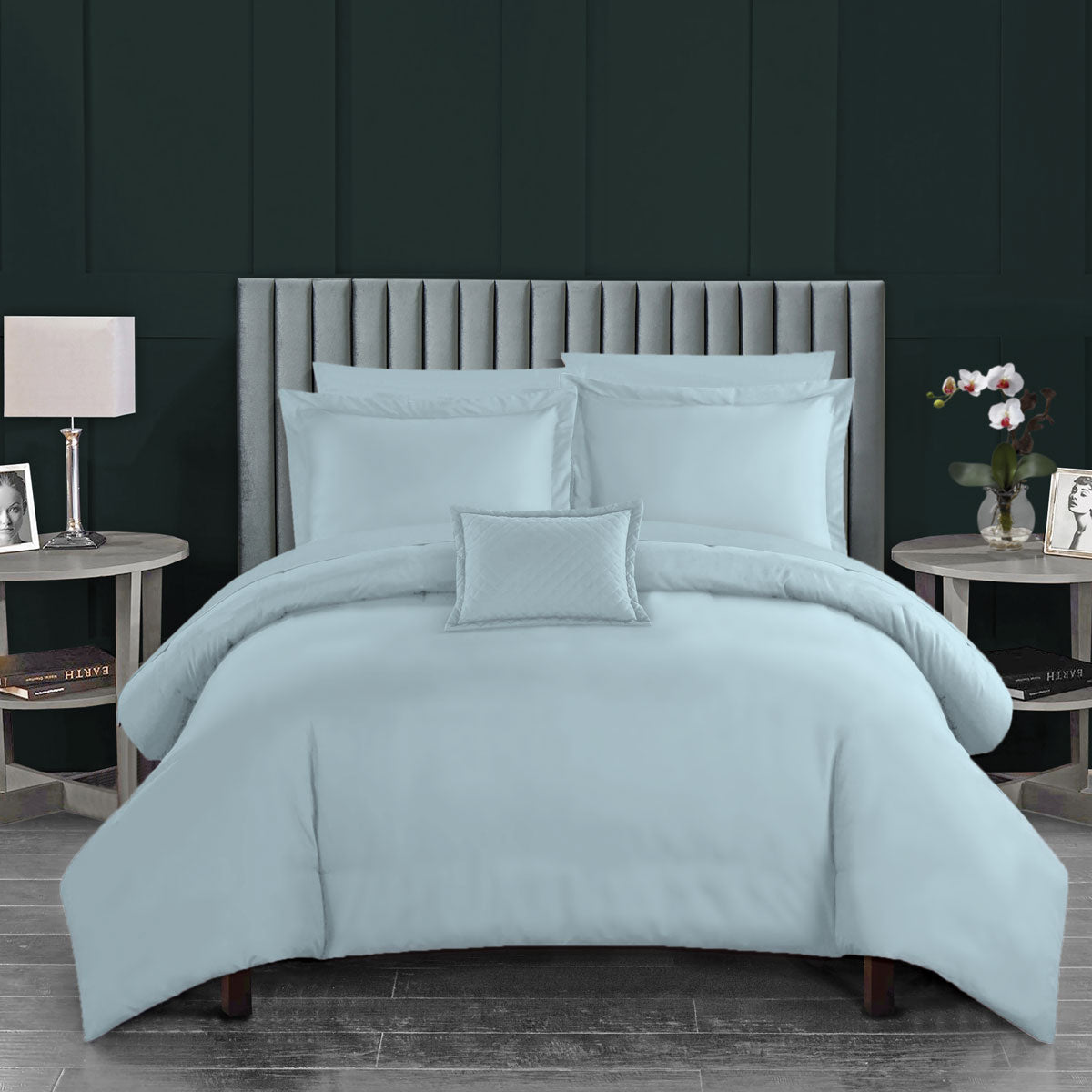 Queensberry Collection Bed Linen – Duck Egg Blue