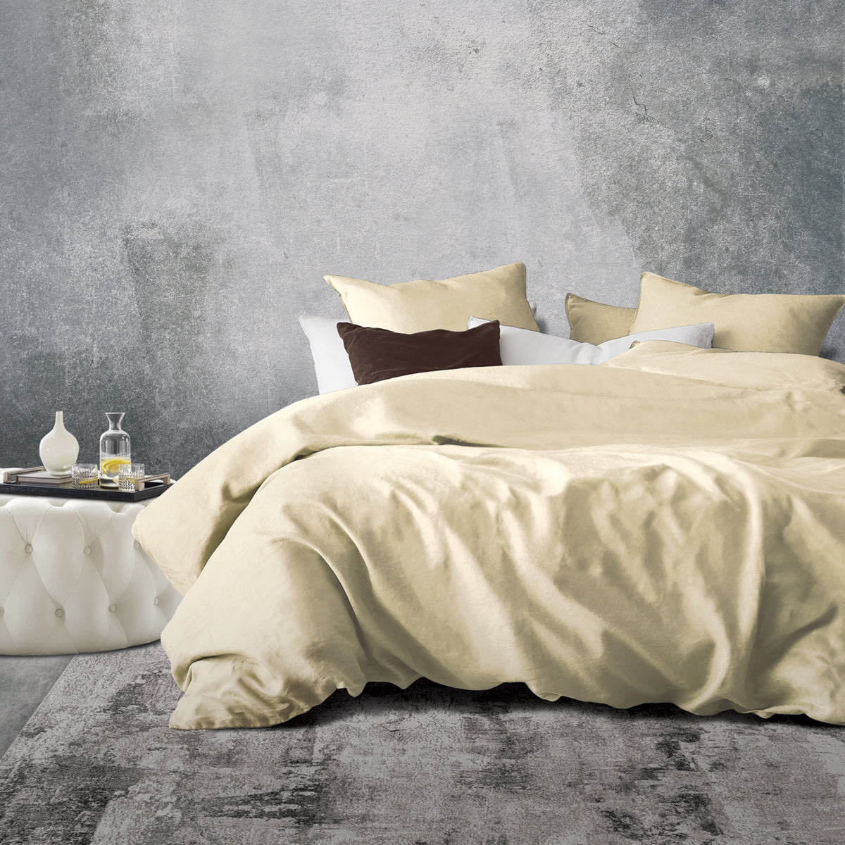 Queensberry Bed Linen - Champagne Beige