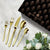 ADELIA (Gold) - 20pc Cutlery Set