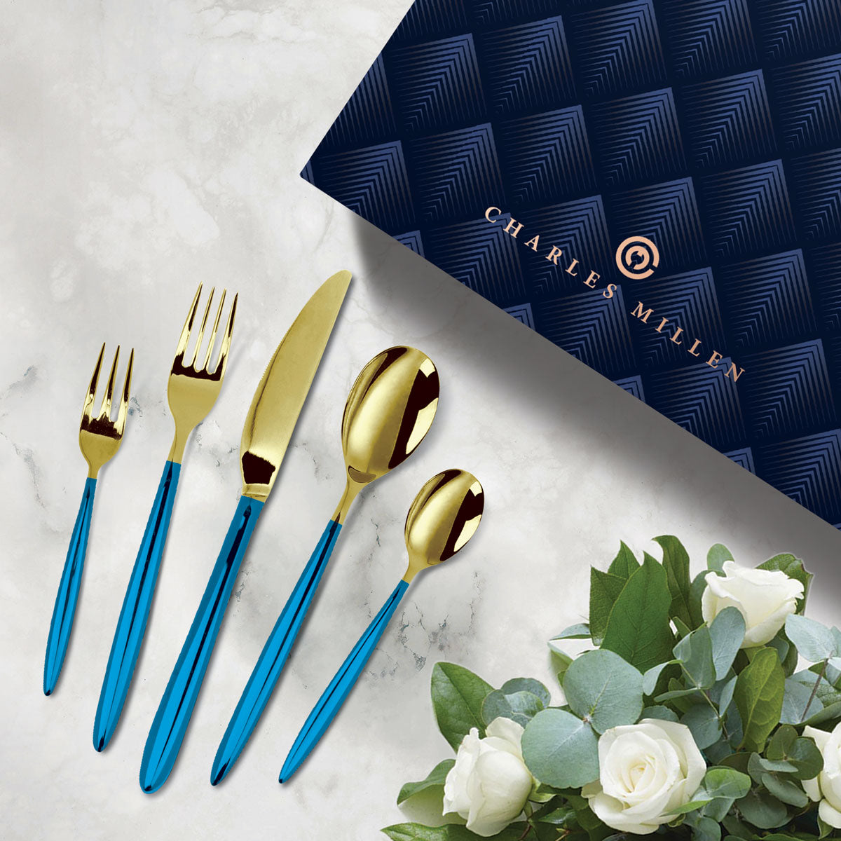 ADELIA (Gold) - 20pc Cutlery Set