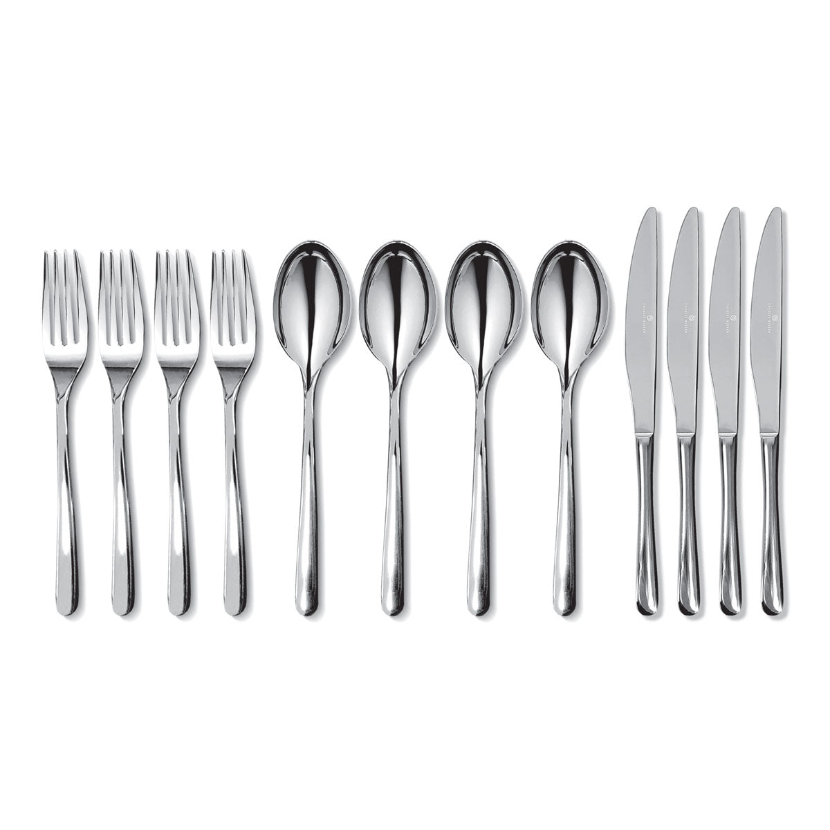 PELISSIER - 8/12pc Dining/Tea Cutlery Set