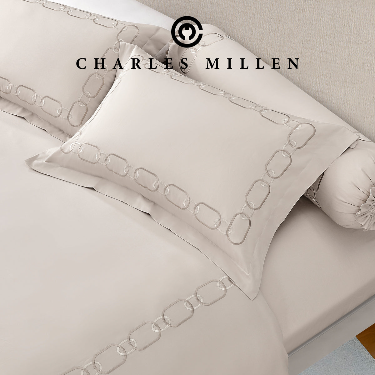 CHARLES MILLEN Signature Vouge Collection 100% Pima Cotton Bed Linen (Linen) – ELARIA