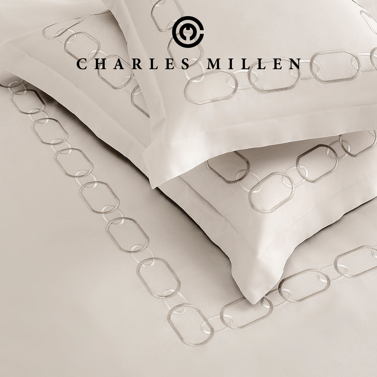 CHARLES MILLEN Signature Vouge Collection 100% Pima Cotton Bed Linen (Linen) – ELARIA