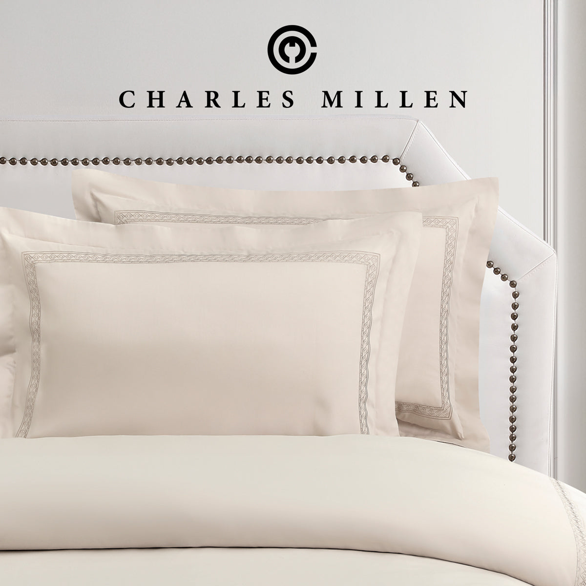 CHARLES MILLEN Signature Vouge Collection 100% Pima Cotton Bed Linen (Linen) – MONDRAE