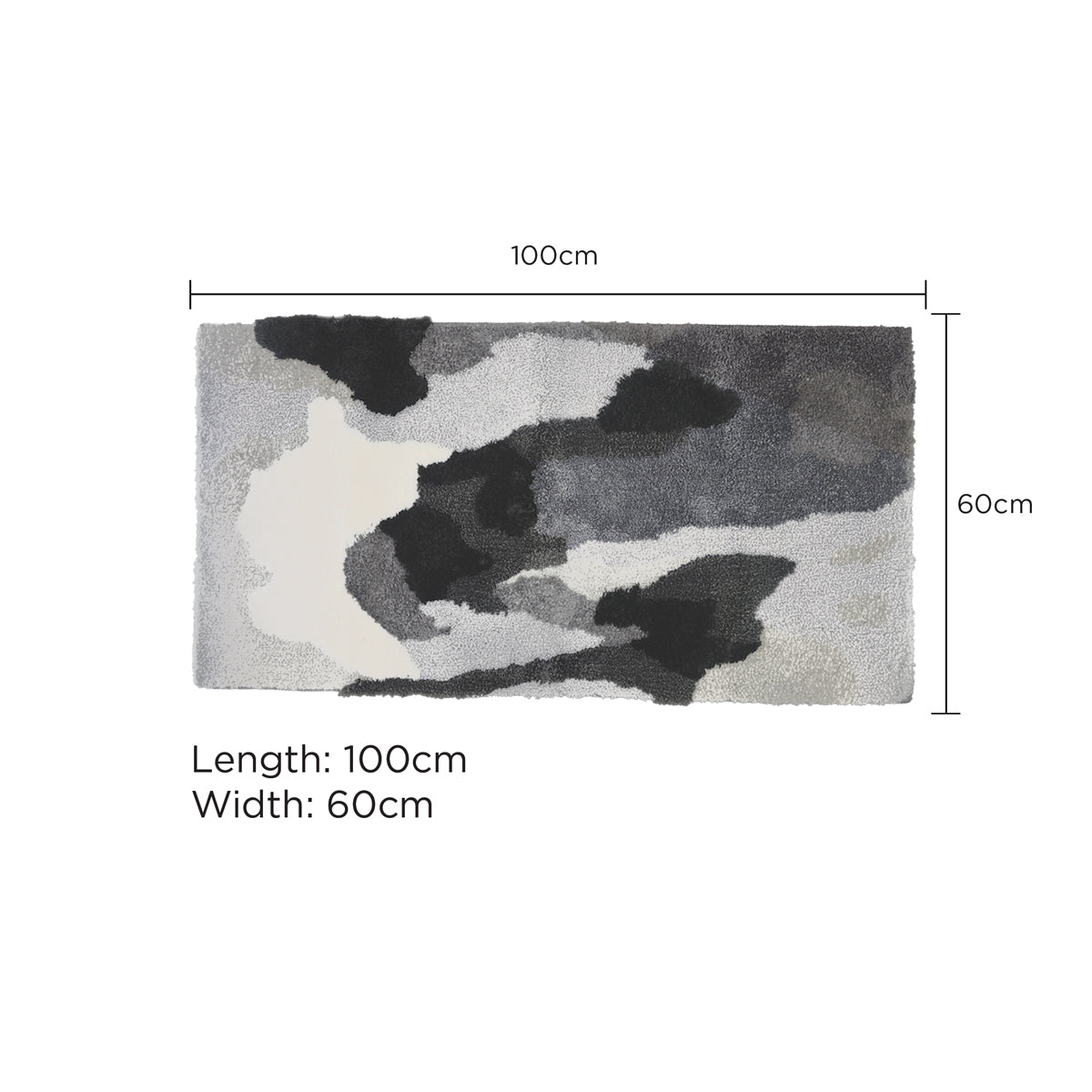 CHARLES MILLEN Signature Collection 100% Microfibre Anti-slip Mat – TAPESTRY