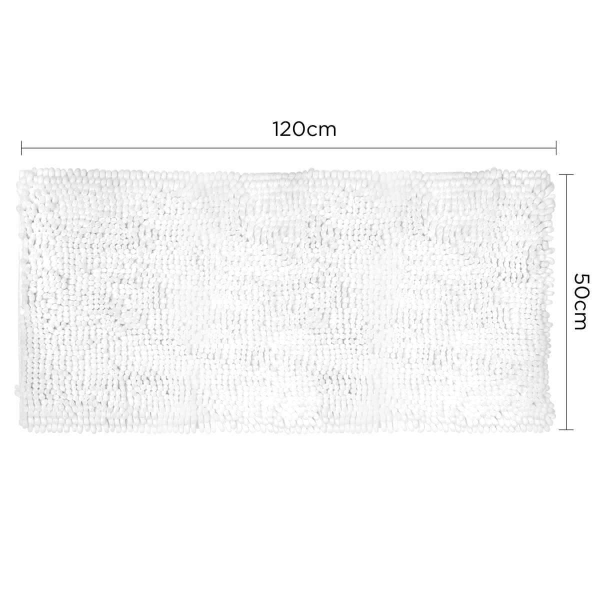 Charles Millen MACIO Ultra Soft - Absorbent Microfibre Antislip Backing Bath Mat