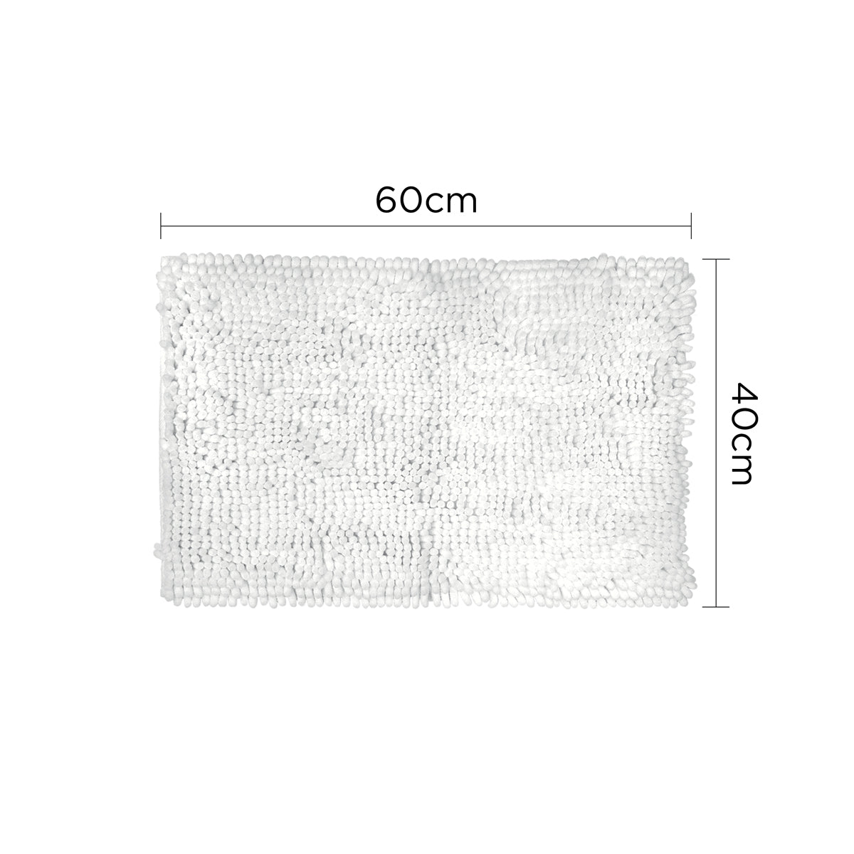 Charles Millen MACIO Ultra Soft - Absorbent Microfibre Antislip Backing Bath Mat