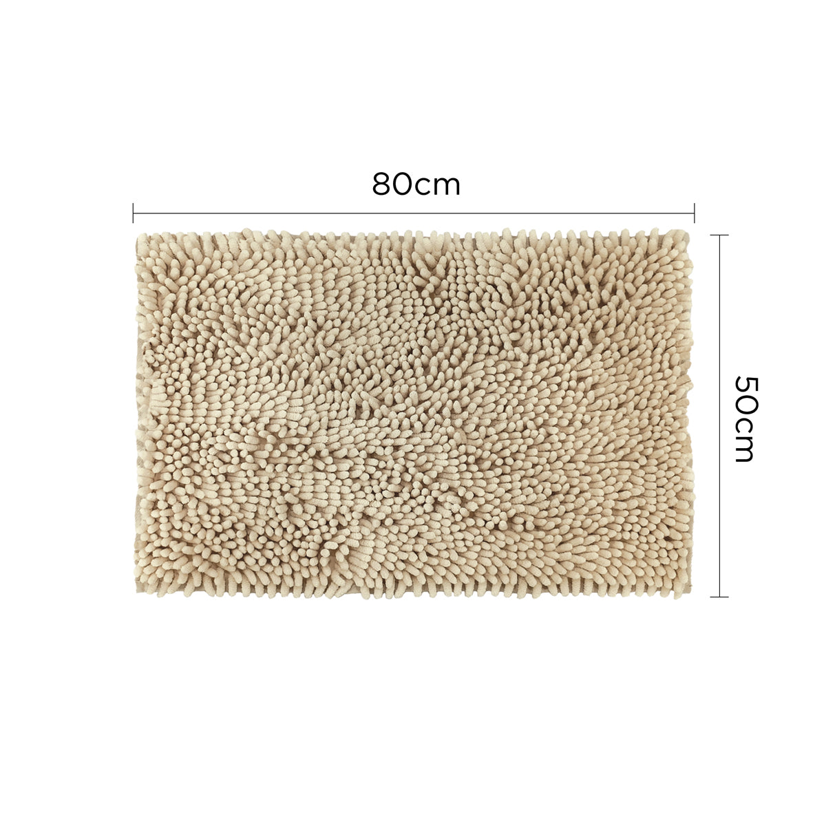 Charles Millen MACIO Ultra Soft - Absorbent Microfibre Antislip Backing Bath Mat