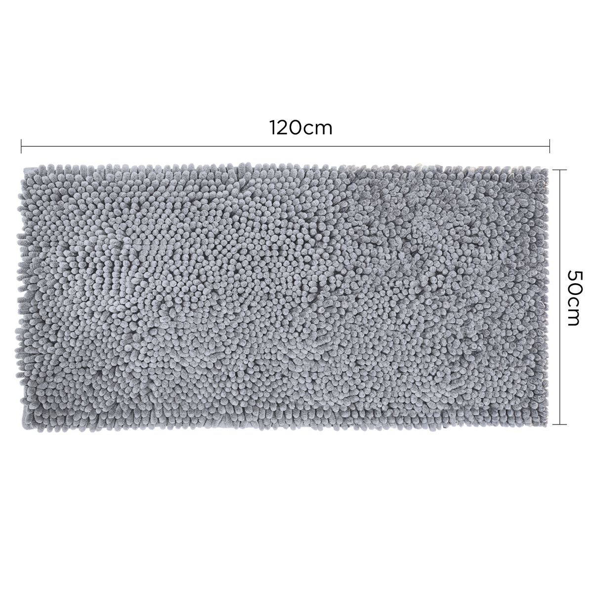 Charles Millen MACIO Ultra Soft - Absorbent Microfibre Antislip Backing Bath Mat