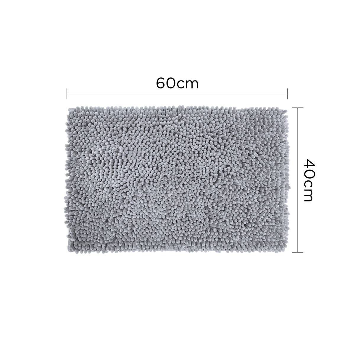Charles Millen MACIO Ultra Soft - Absorbent Microfibre Antislip Backing Bath Mat