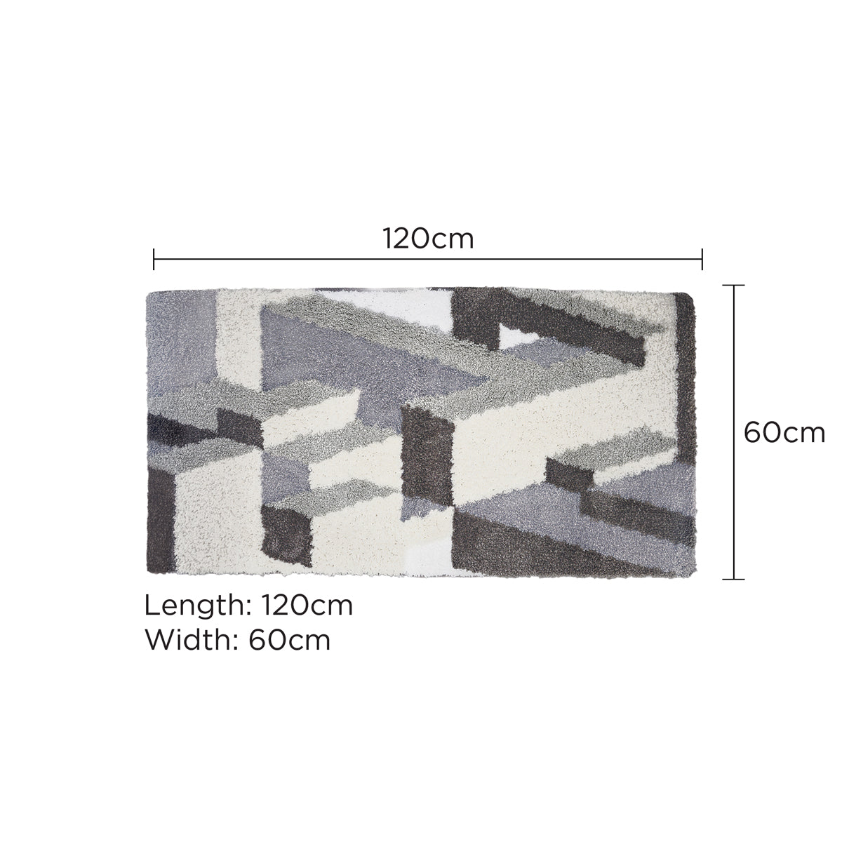 CHARLES MILLEN Signature Collection 100% Microfibre Anti-slip Mat – TAPESTRY