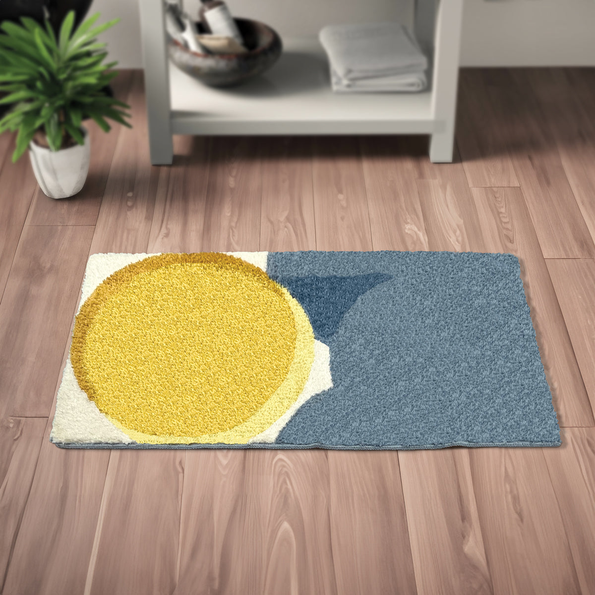 CHARLES MILLEN Signature Collection 100% Microfibre Anti-slip Mat – TAPESTRY