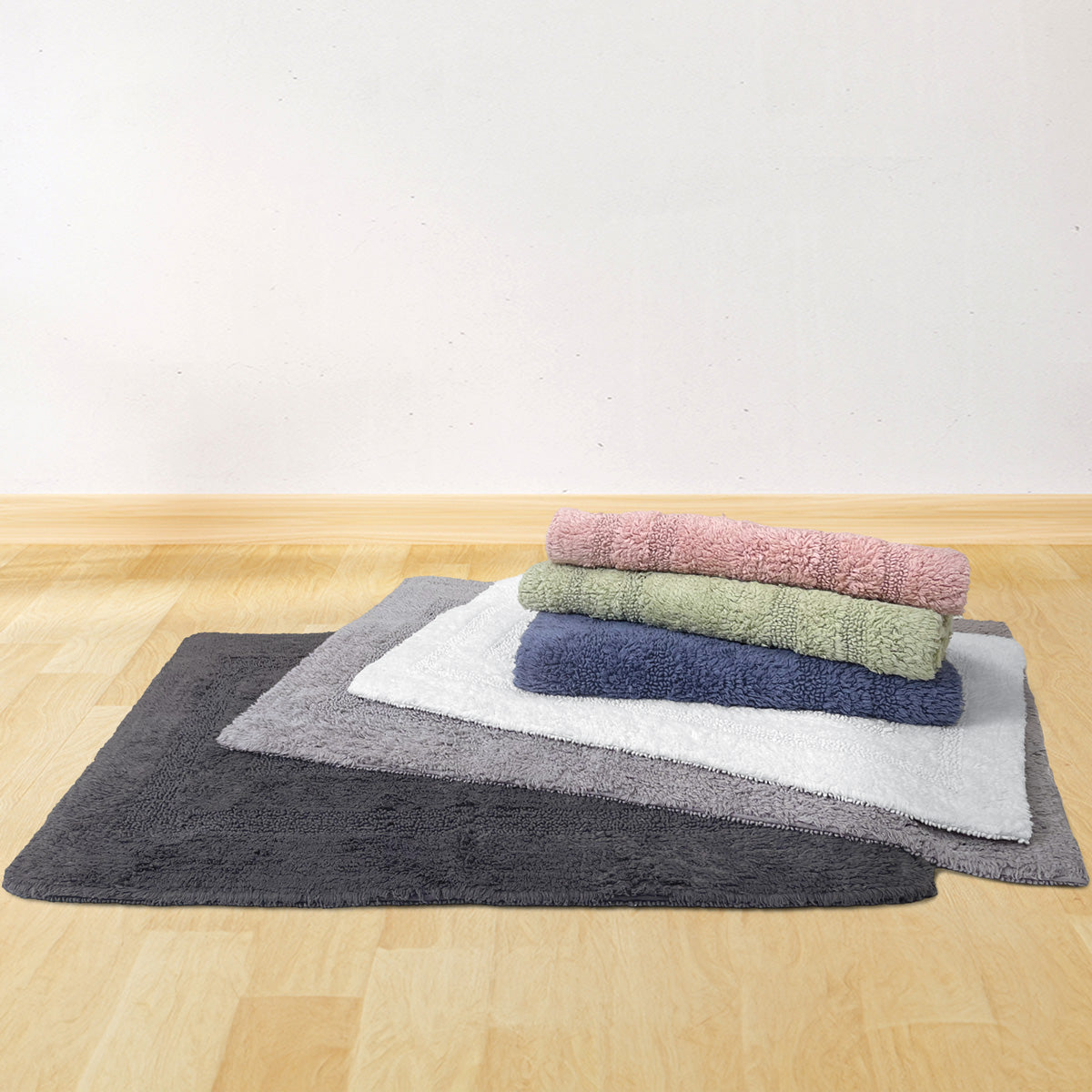 WESSEL - Super Soft Cotton Tufted Reversible Mat