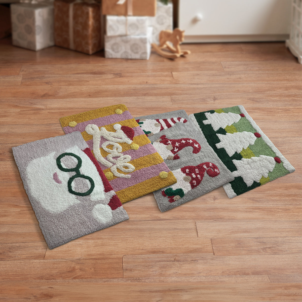 Christmas Anti-Slip Tufted Mat