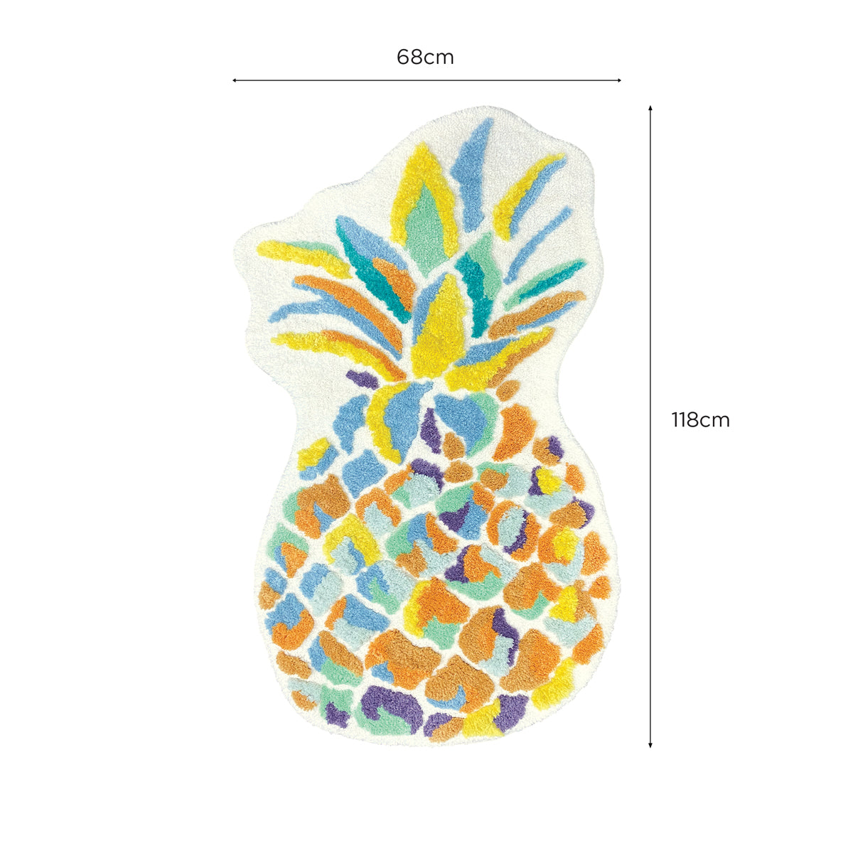 CHARLES MILLEN Signature Collection 100% Microfibre Anti-slip Mat – TAPESTRY
