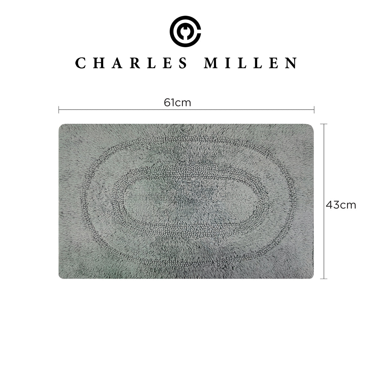 MIE - Super Soft Cotton Tufted Reversible Mat