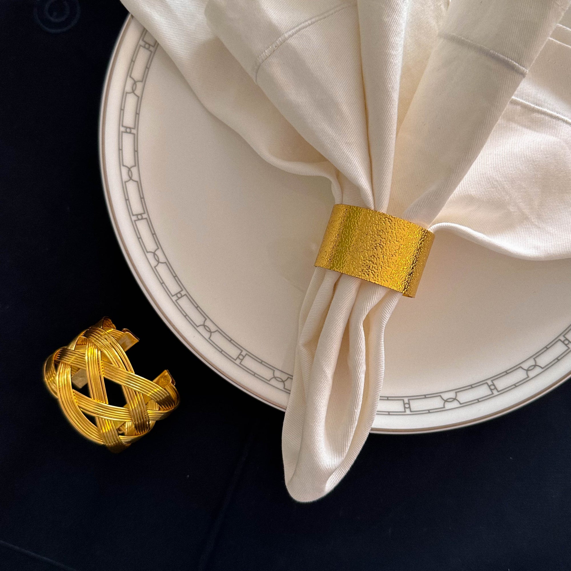 Napkin Ring 4pc Set