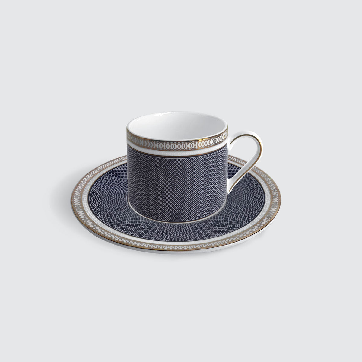 Charles Millen BLEUE 01  - Tea/Coffee Cup &amp; Saucer (220ml)