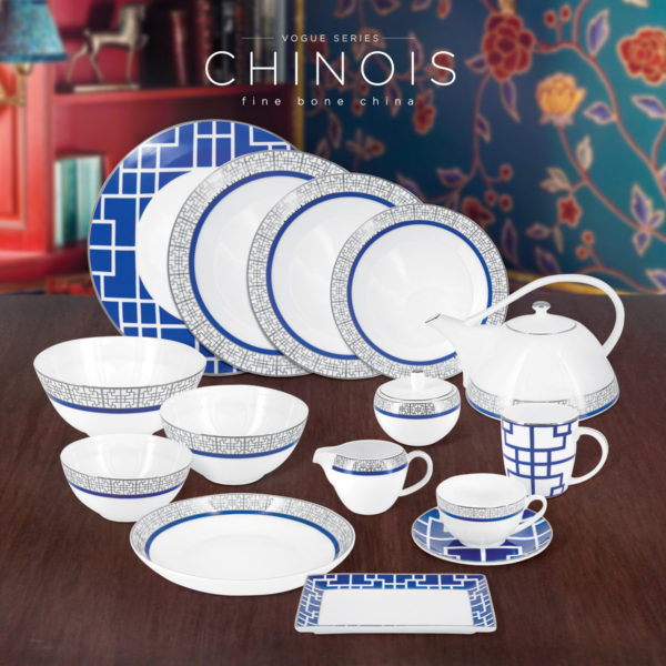 CHINOIS (VOGUE series) - FL Tea/Coffee Cup & Saucer (360ml)