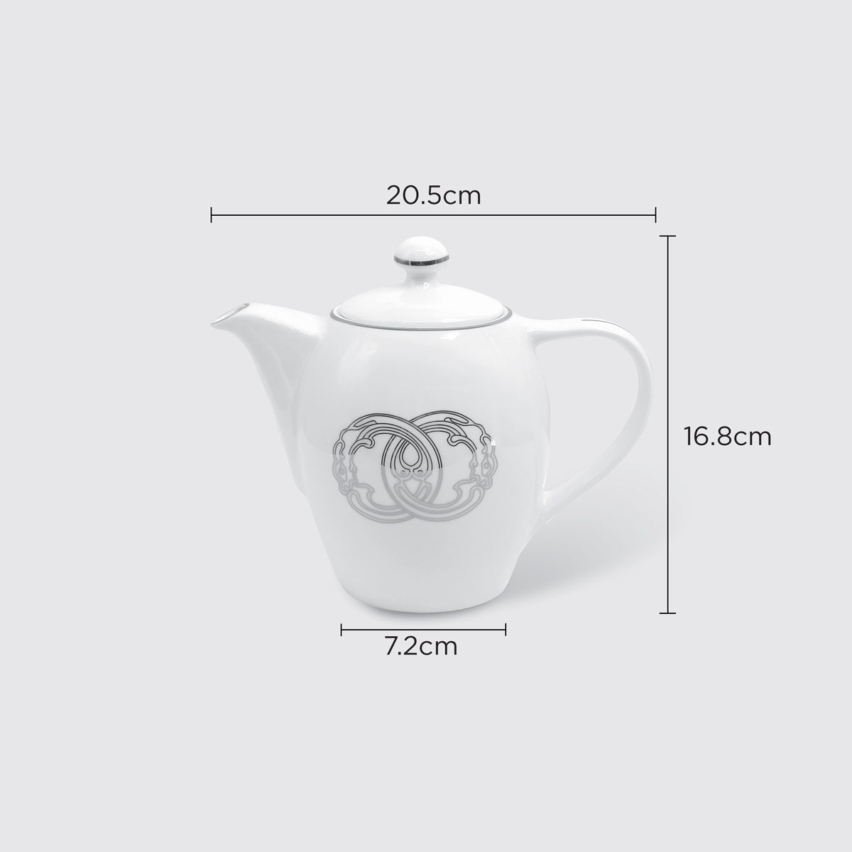 Charles Millen PEACE (VOGUE series) -02  - Tea/Coffee Pot (850ml)
