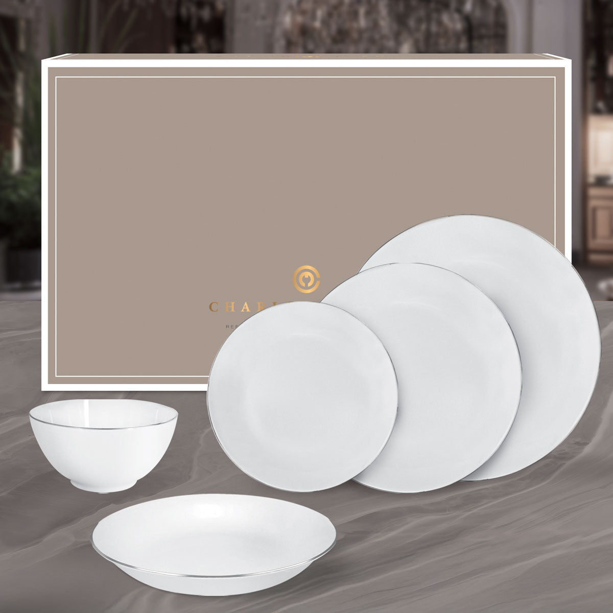 Charles Millen PLATINUM 4 Pax Dinner ( 20 PC Set )