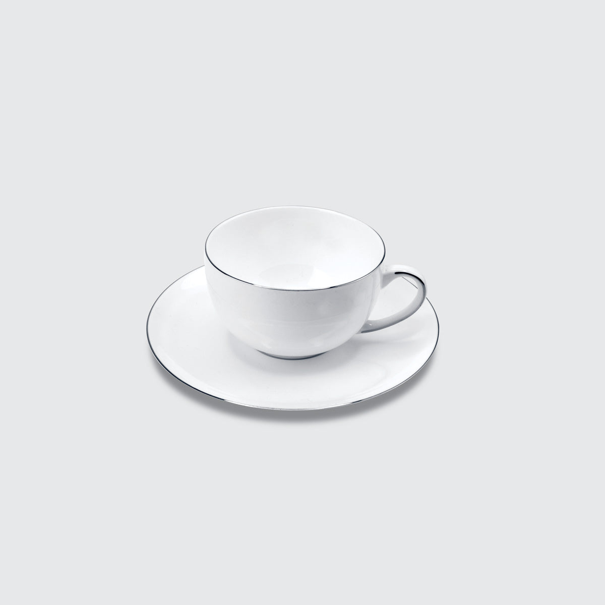 PLATINUM - FL Tea Cup & Saucer (360ml)