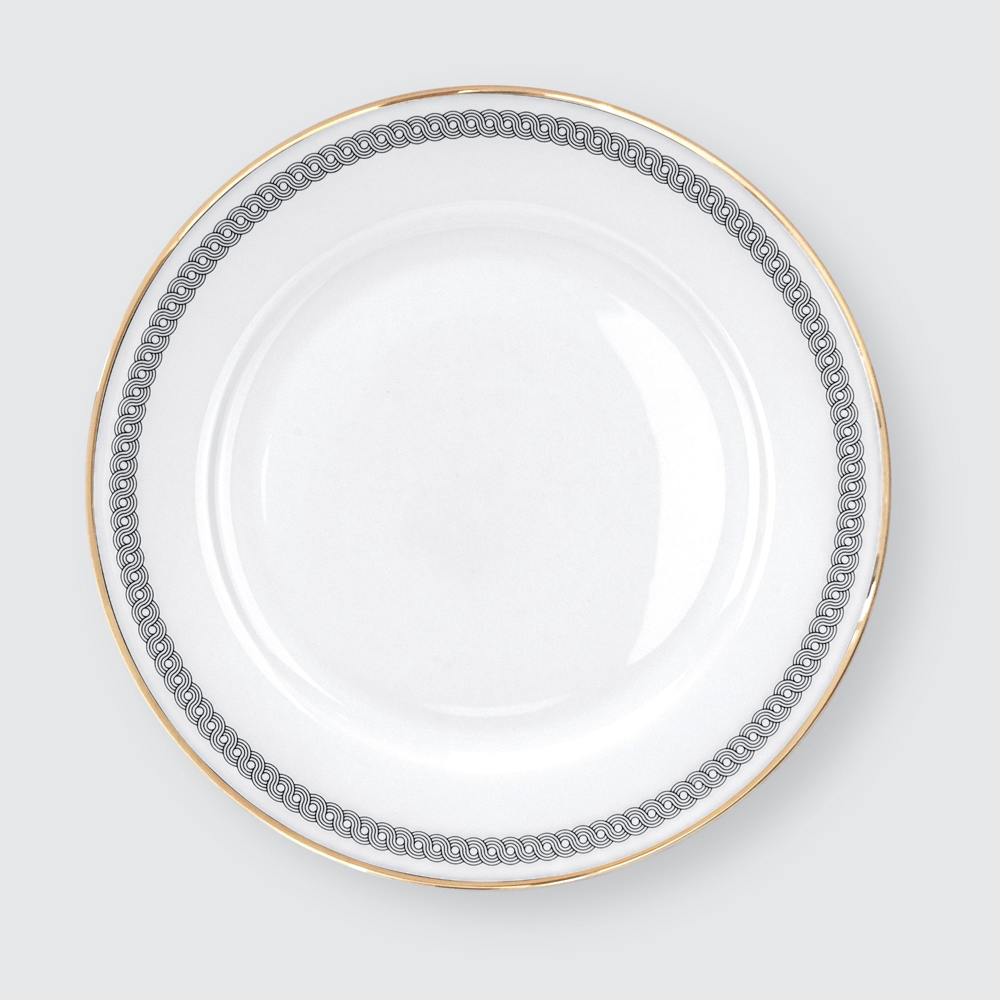 RITZ (VOGUE series) - 10.5" Dinner Plate CPLTGLD