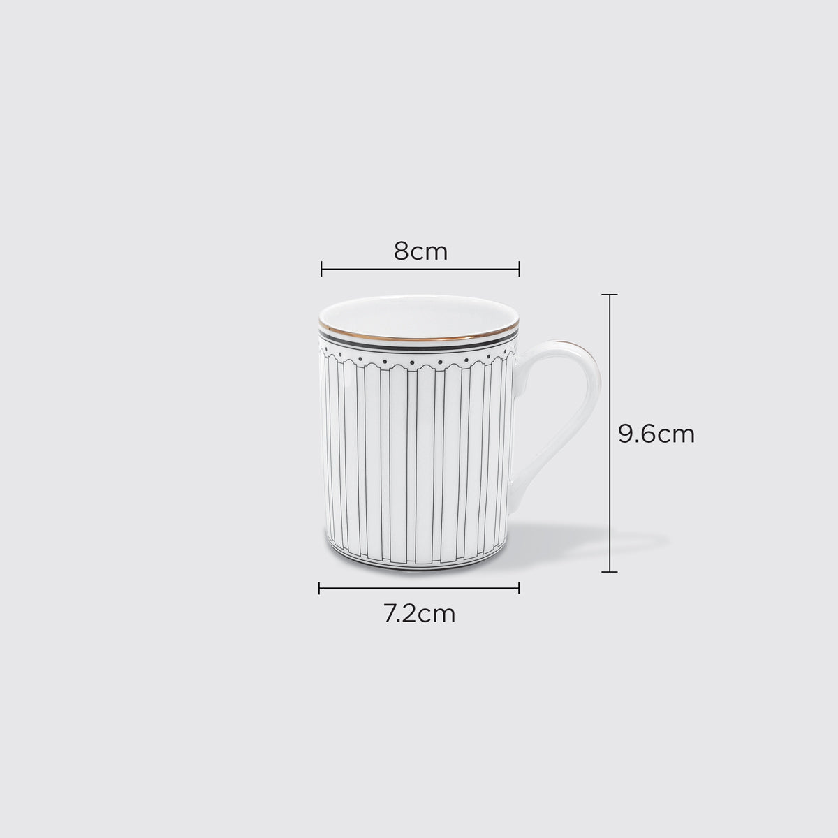 Charles Millen RITZ - 05 - Mug (385ml )  (VOGUE series )