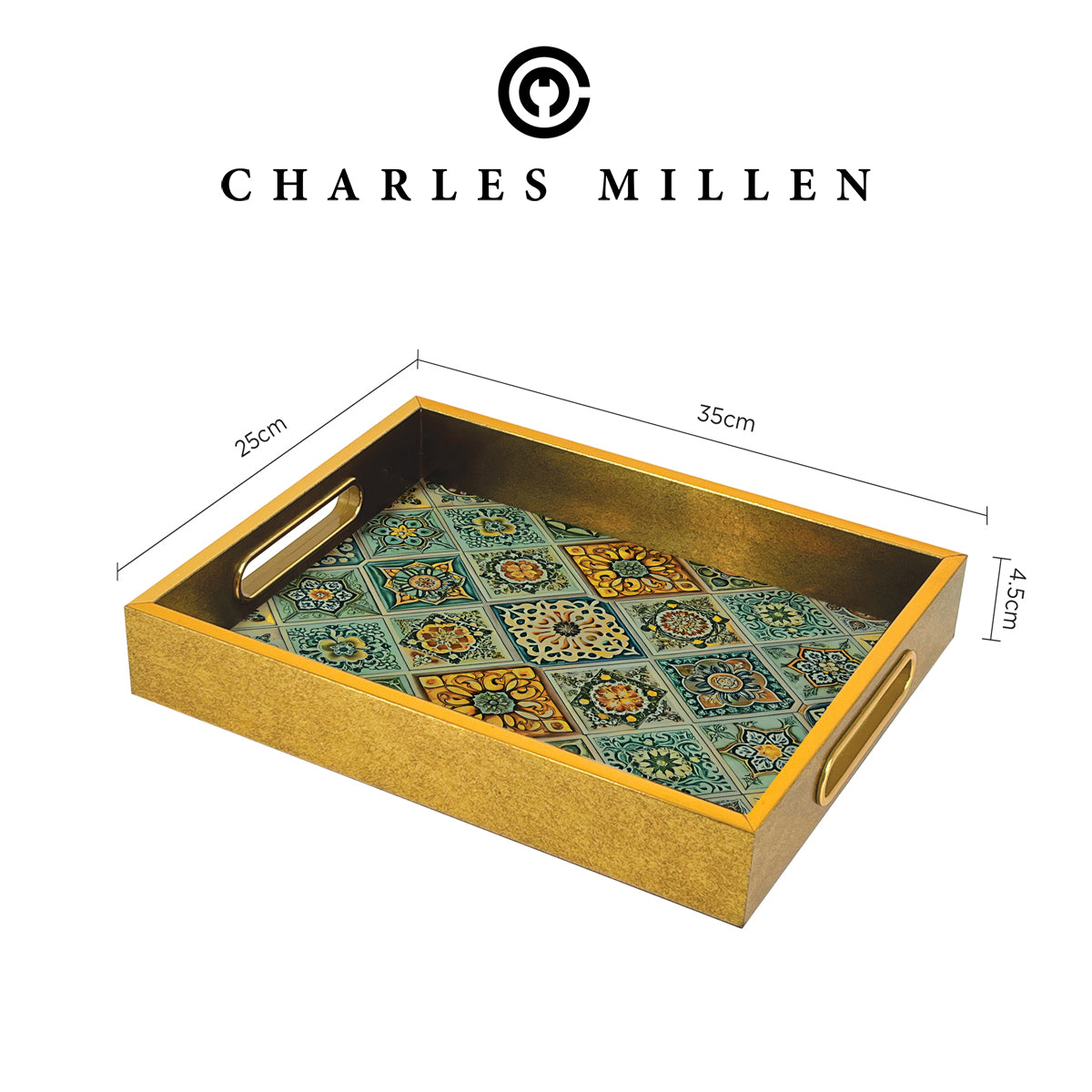 Tessa Rectangular Serving Tray - (VOILÀ series)