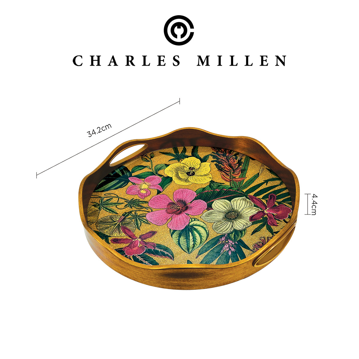 Vassa Round Serving Tray - (VOILÀ series)