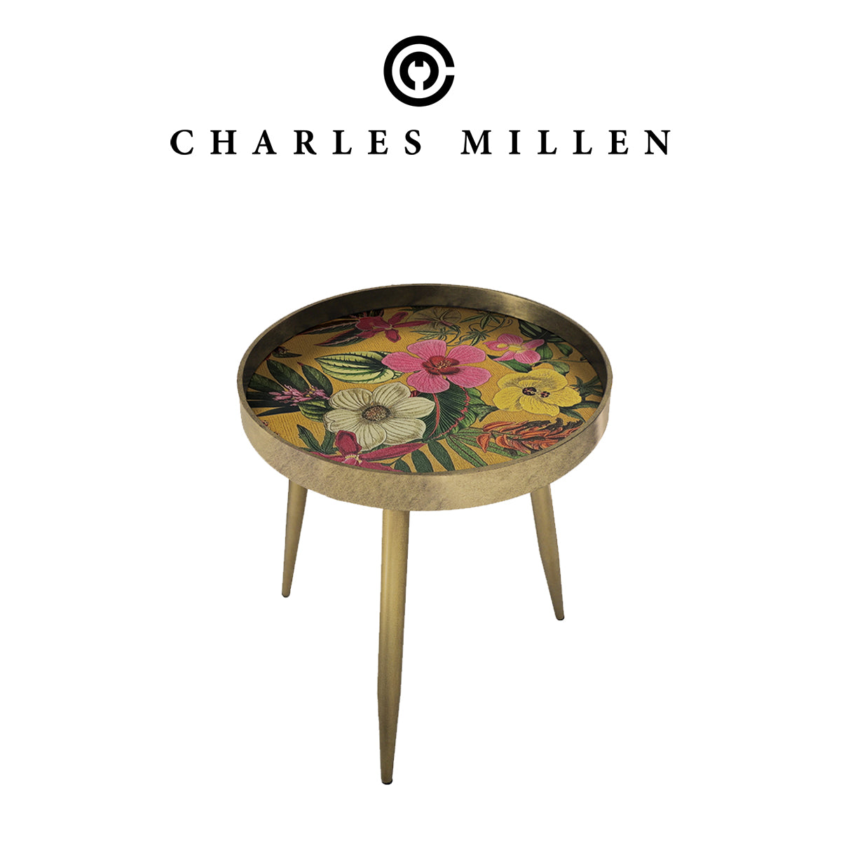 Vassa Round Accent Table  - (VOILÀ series)