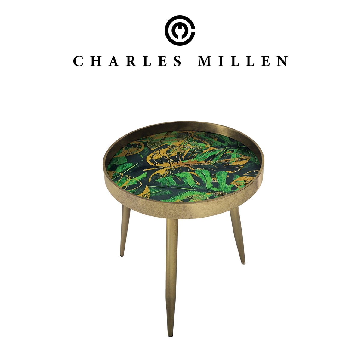 Virdia Round Accent Table  - (VOILÀ series)
