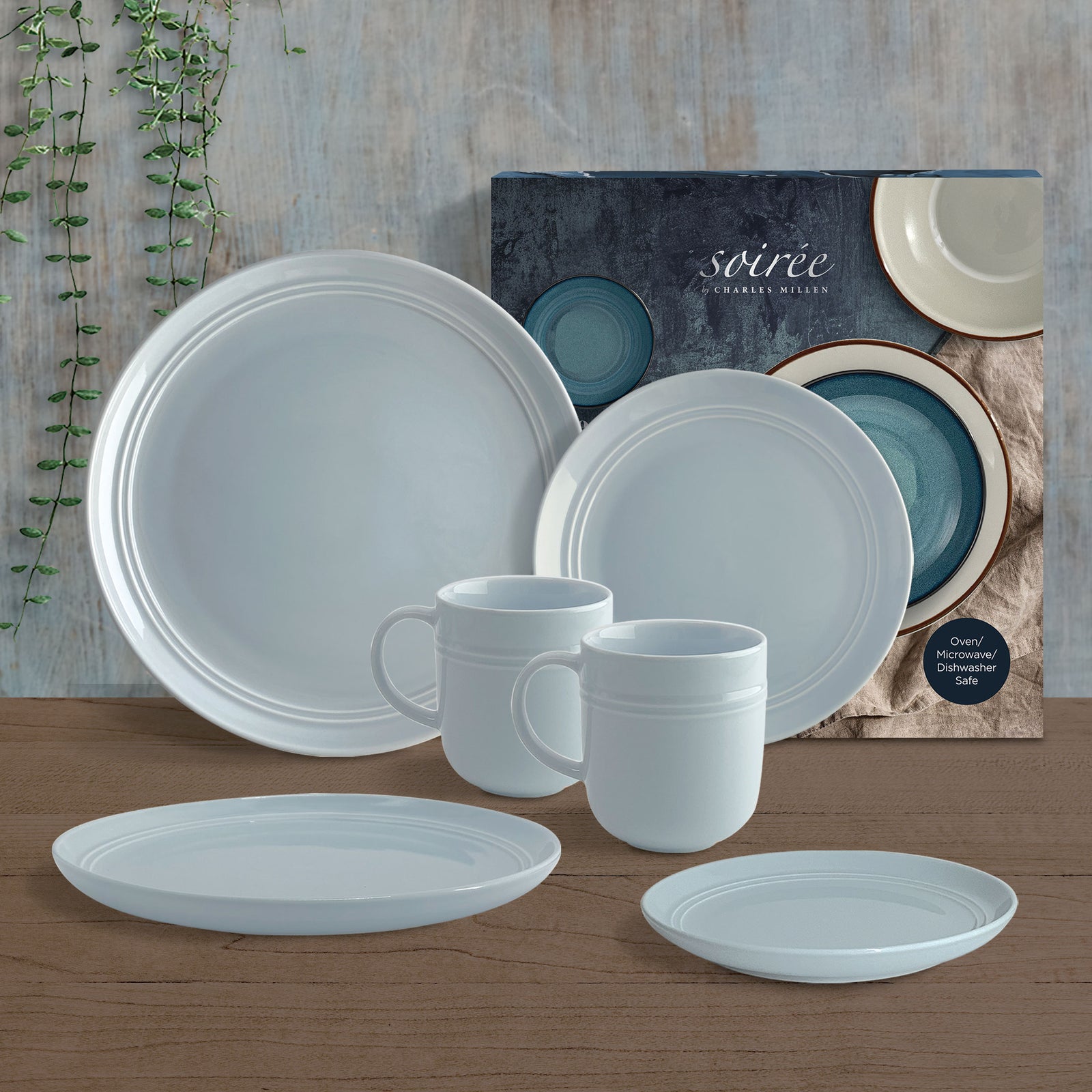 CHIQUE 6-pc Dining Set (Light Blue) - Lerrin