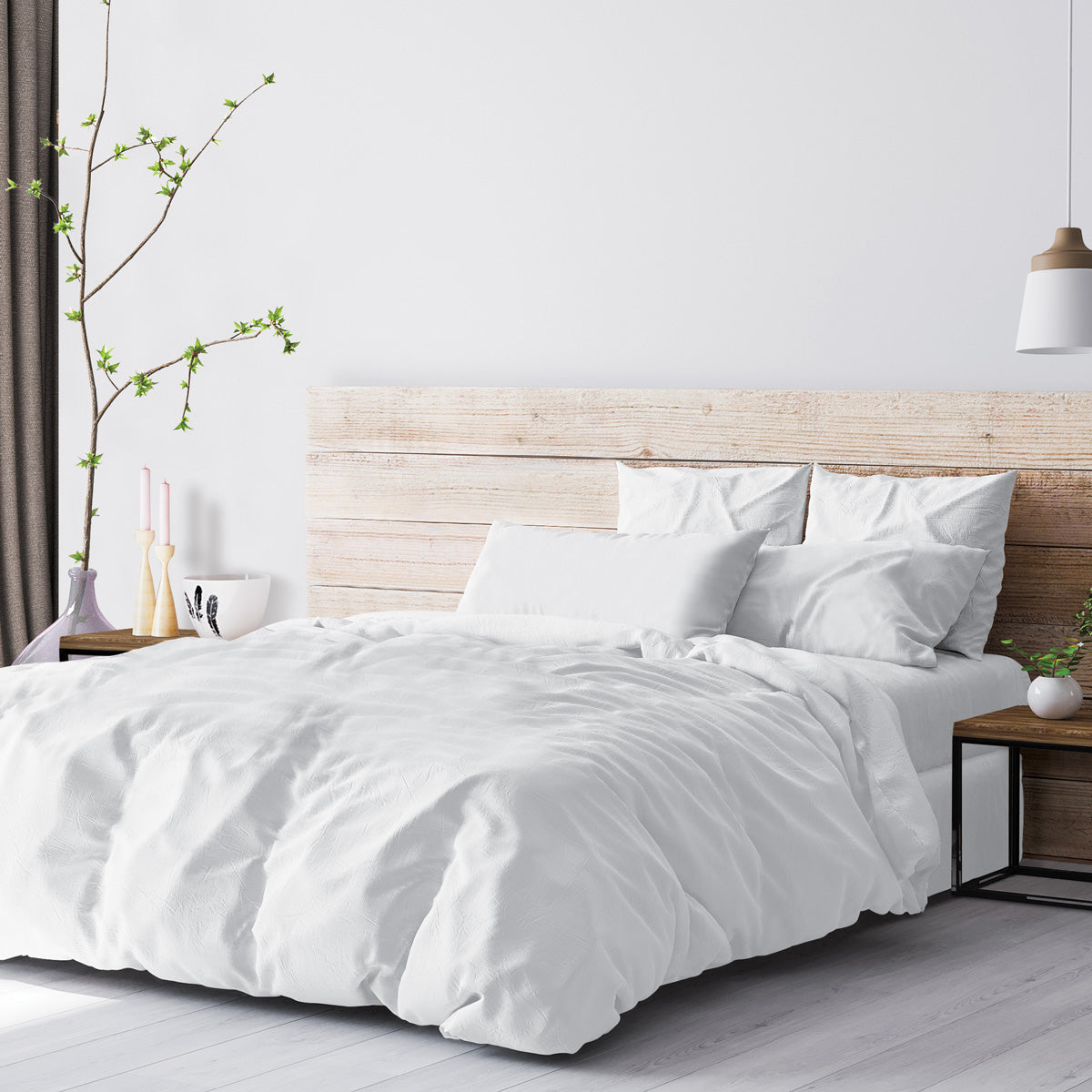 Symphony Bed Linen - Tulip White