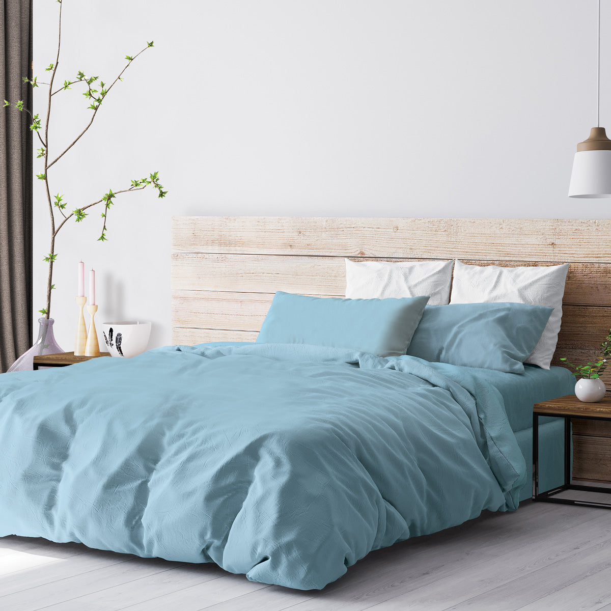 Symphony Bed Linen - Arctic Blue