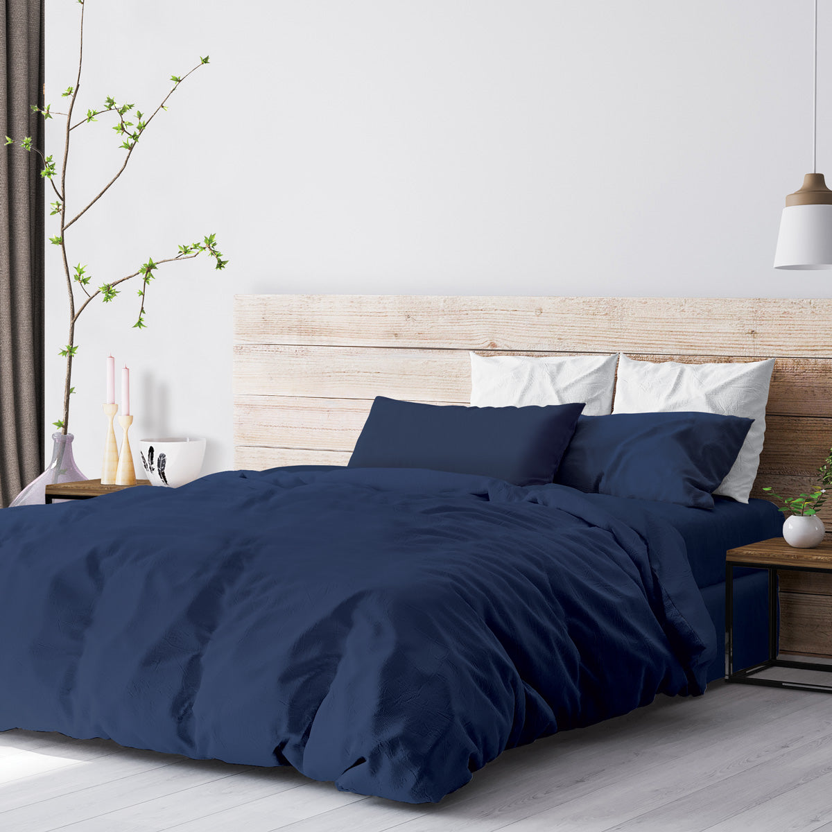 Symphony Bed Linen - Deep Denim